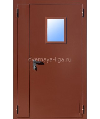 Дверь стальная противопожарная ДПМО-02(EI-30,EI-60) RAL 8017